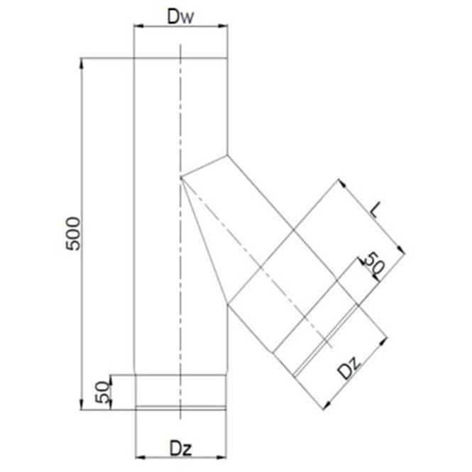 Elágazás 150/45 – BERTR11