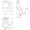 WC kombinált Warszawski Atlas II New Elements B/D,3