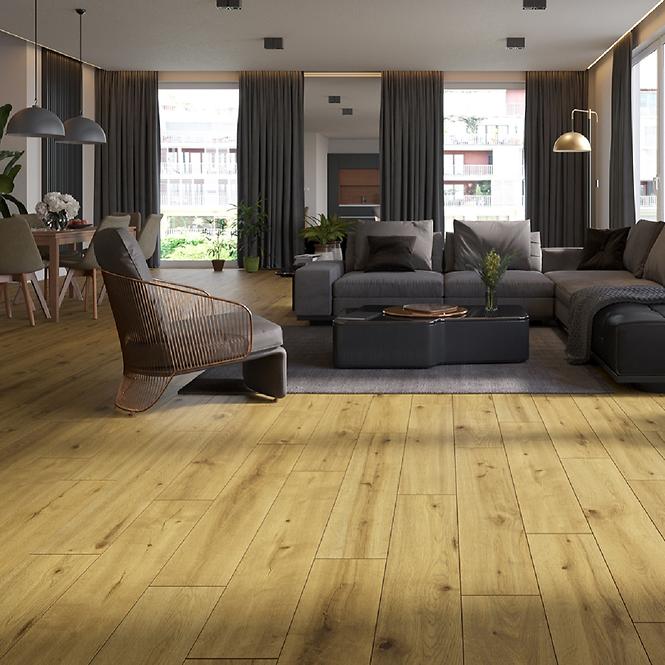 Vinyl padló SPC Baltic Oak 4mm 23/34 Ceramin 65006