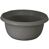 Kerek tál Cotton 5l, sötétszürke