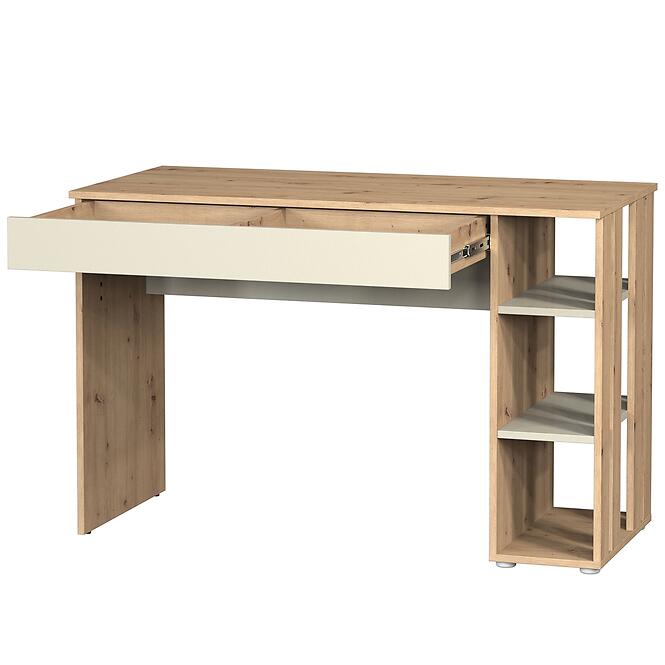 Íróasztal Camari 1S tölgy Artisan/Casmhere,3