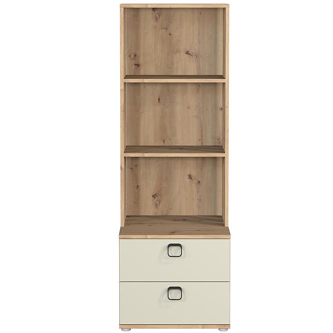 Regál 2s Camari tölgy Artisan/Casmhere,3
