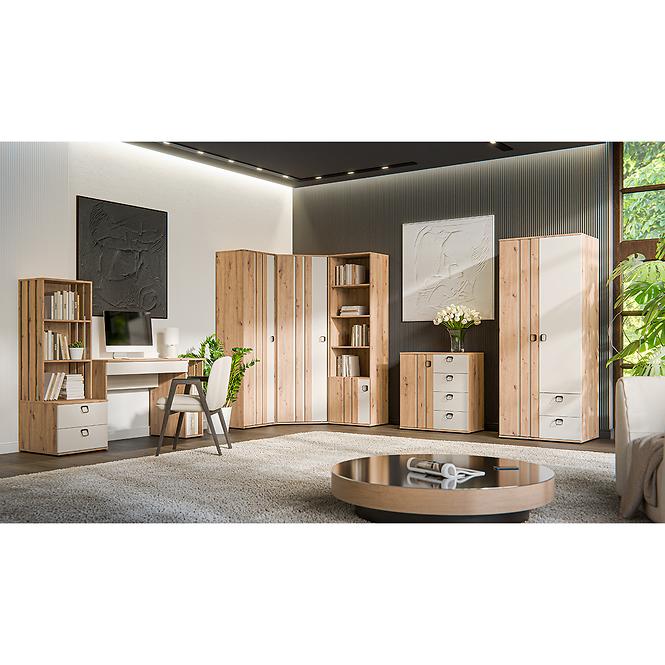 Szekrény 2D2S Camari Dąb Artisan/Casmhere