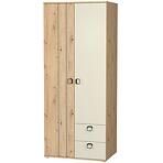 Szekrény 2D2S Camari tölgy Artisan/Casmhere