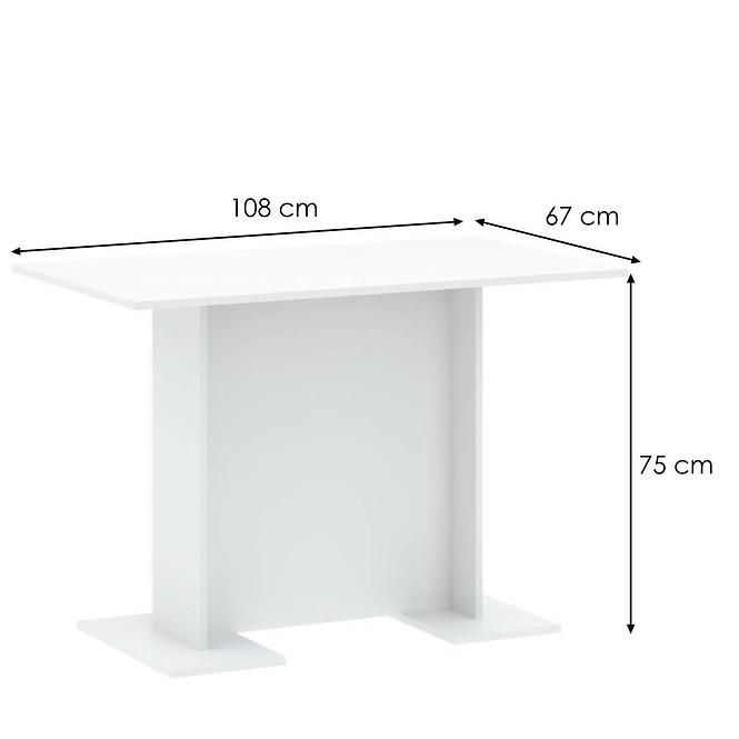 Asztal 108-75-67 beton