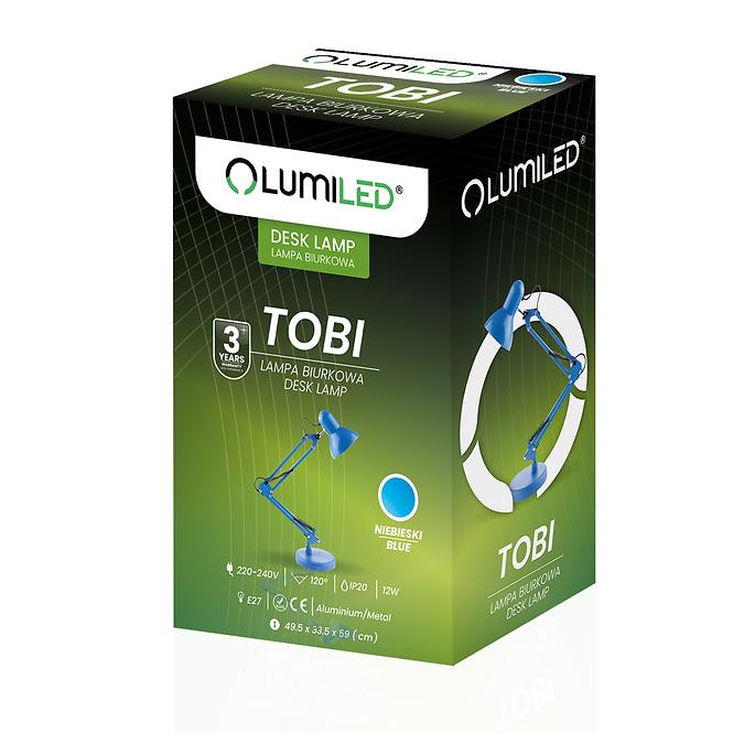 Asztali lámpa TOBI BLUE 1XE27 LB1