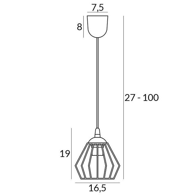 Lámpa Grom 2991/Z-B-1 LW1,5