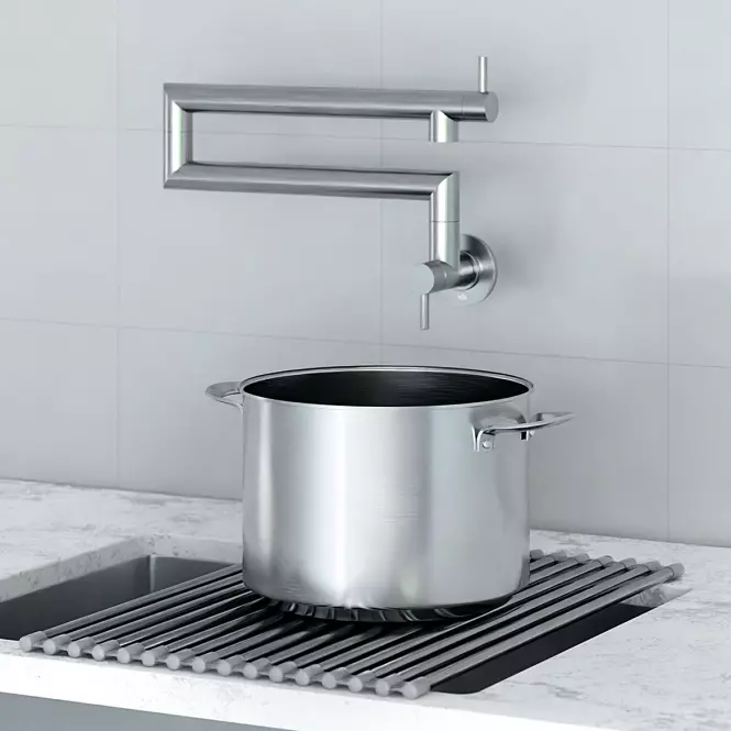 Duero Pot Inox összecsukható csuklós mosogató csaptelep