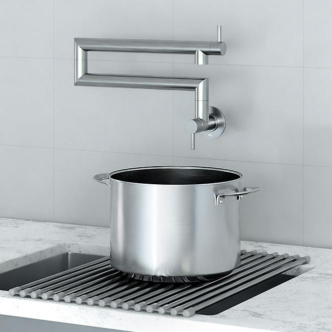 Duero Pot Inox összecsukható csuklós mosogató csaptelep,3
