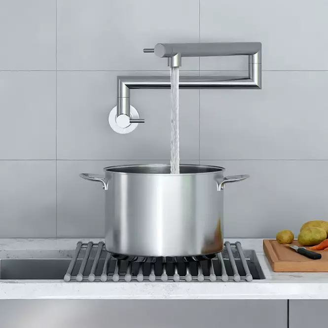 Duero Pot Inox összecsukható csuklós mosogató csaptelep