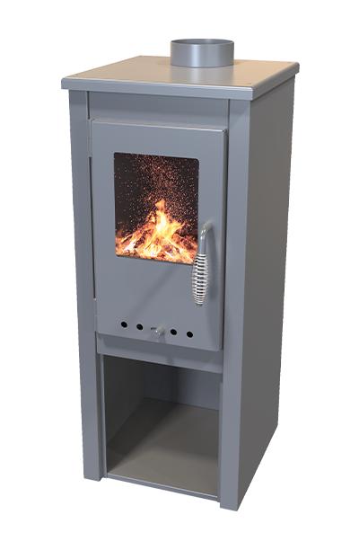 Acél Kályha OKTA S LITE 3,9 KW