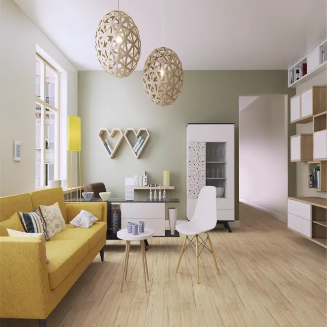 Vízálló laminált padló Tölgy Cortina 8 mm AC4 Milo Aqua Block 24h 40224,4