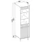 Vitrin Osaka 101 2D tölgy evoke,3