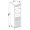 Vitrin Osaka 101 2D tölgy evoke,3