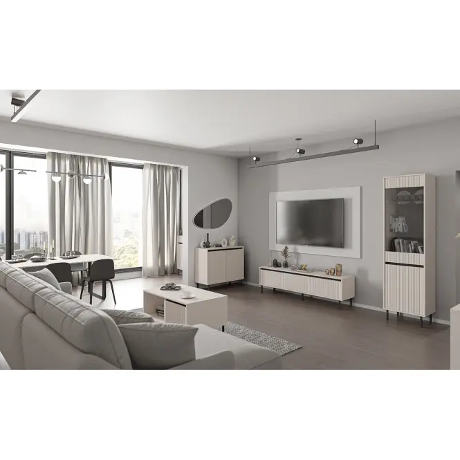 Fali szekrény Osaka 501 1F bézs homok,9