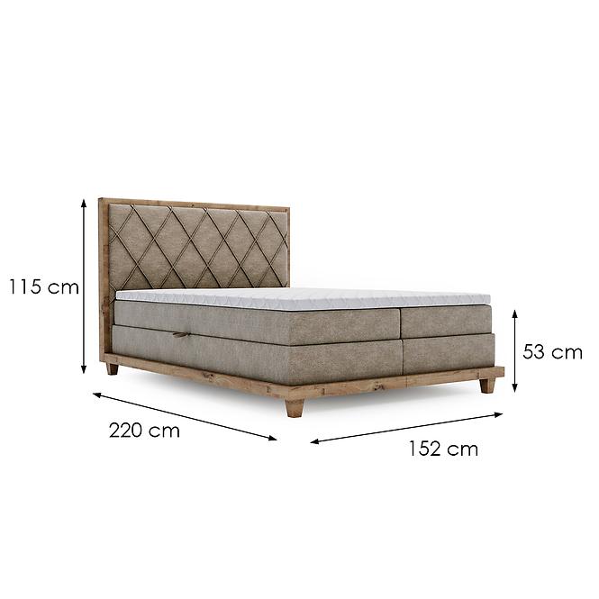 Ágy Boston Legacy 03 140x200 + topper