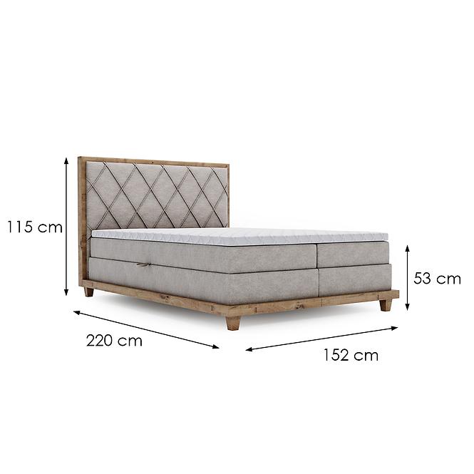 Ágy Boston Legacy 20 140x200 + topper