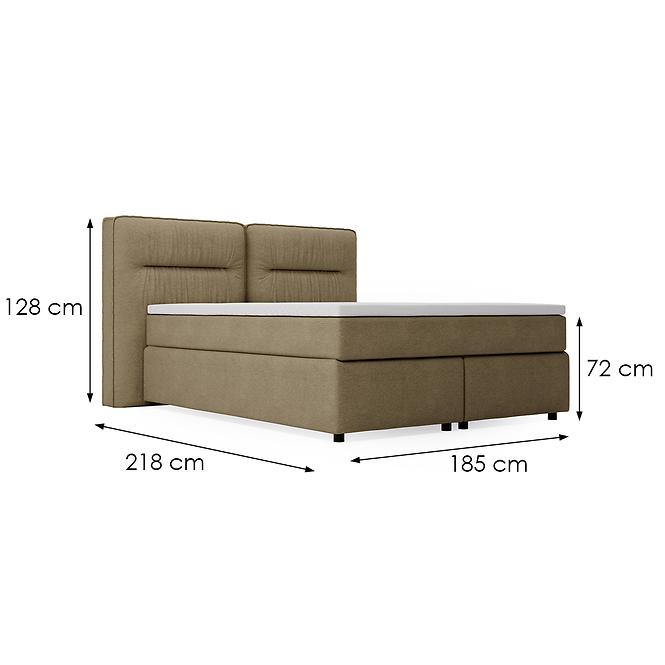 Ágy Lizbona Glow 8 160x200 + topper