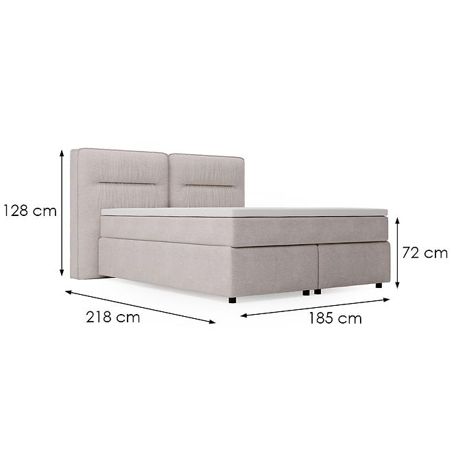 Ágy Lizbona Glow 14 160x200 + topper