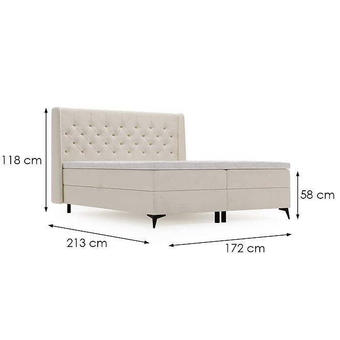 Ágy Zara Vega 02 160x200 + topper,7