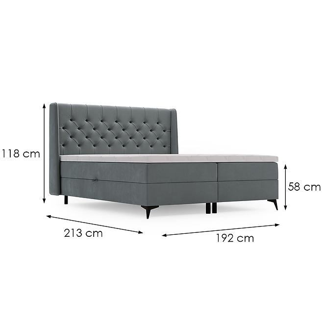 Ágy Zara Vega 83 180x200 + topper