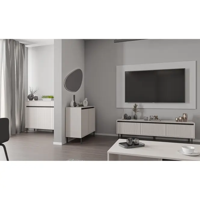 Szekrény RTV Osaka 303 2S bézs homok,9