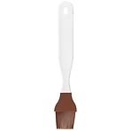 Szilikon ecset 22 cm barna