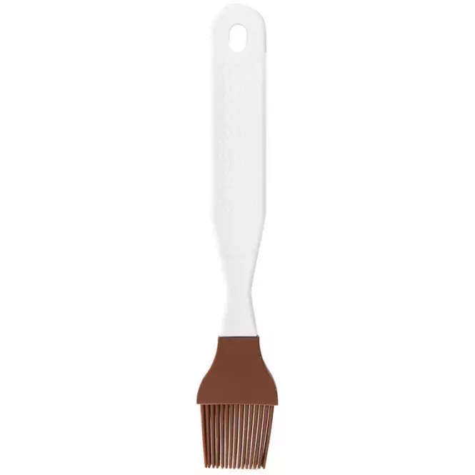 Szilikon ecset 22 cm barna