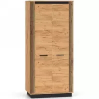 Szekrény Urso 03 tölgy Craft Aranysárga/Fekete
