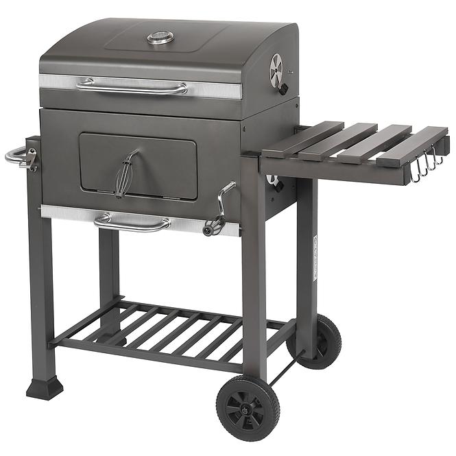 Faszéngrill JY-010 Öntöttvas rács