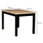 Asztal St-30 120x80 Wotan /Fekete,2
