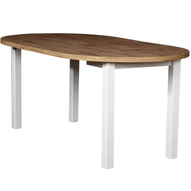 Asztal St-56 100+2x40 Wotan/Fehér,3