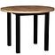 Asztal St-55 100+2x40 Wotan/Fekete