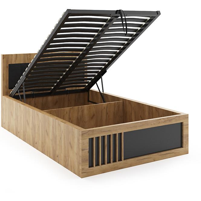 Ágy Sorento 120x200 Craft arany/fekete,3