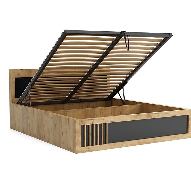 Ágy Sorento 160x200 Craft arany/fekete,3