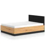 Ágy Urso 1301 tölgy Craft arany/fekete