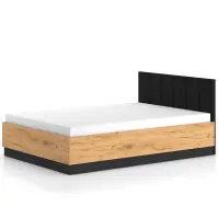 Ágy Urso 1301 tölgy Craft arany/fekete