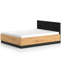Ágy  Urso 1401 tölgy Craft arany/fekete