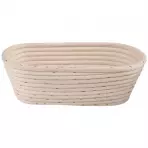 Ovális rattan kosár 26 x 13 x 9 cm