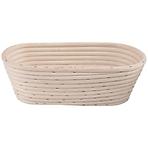 Ovális rattan kosár 26 x 13 x 9 cm
