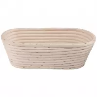 Ovális rattan kosár 26 x 13 x 9 cm