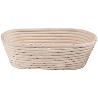 Ovális rattan kosár 26 x 13 x 9 cm