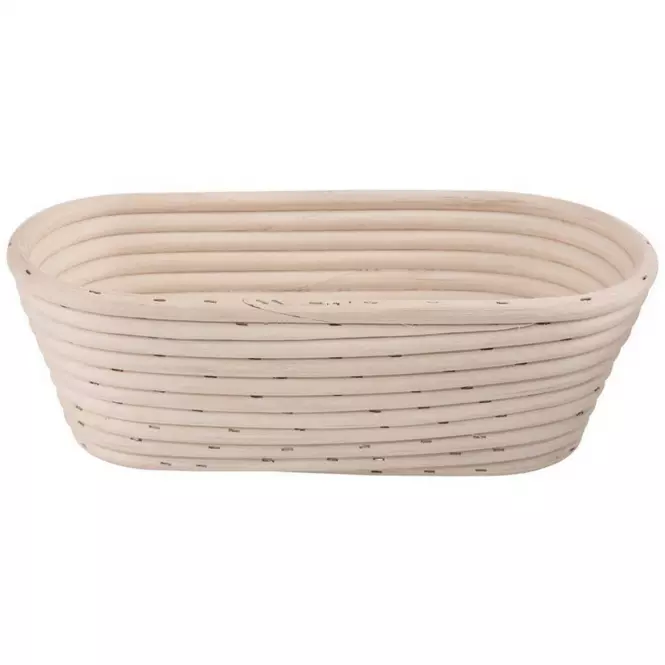 Ovális rattan kosár 26 x 13 x 9 cm