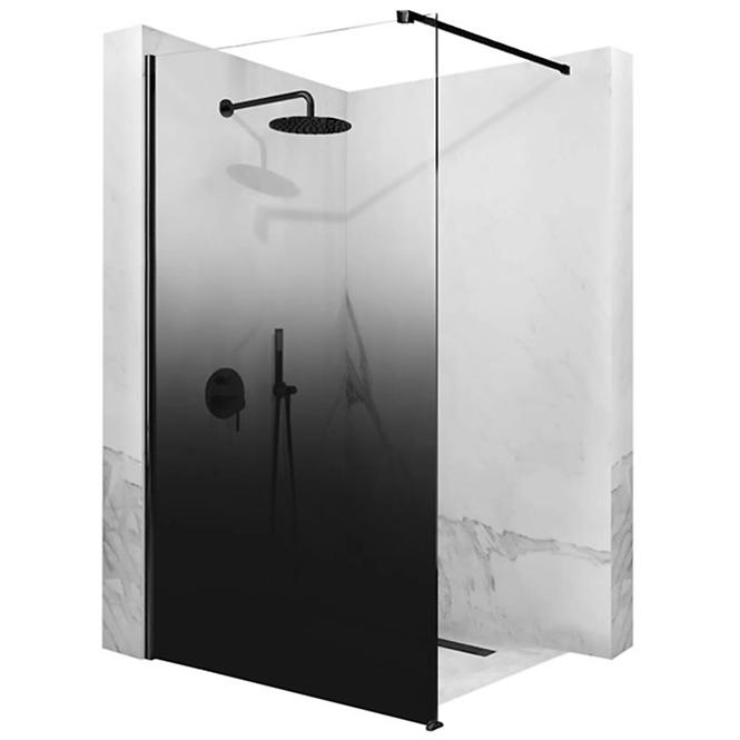 Zuhanyfal Aero Ombre black/black 100