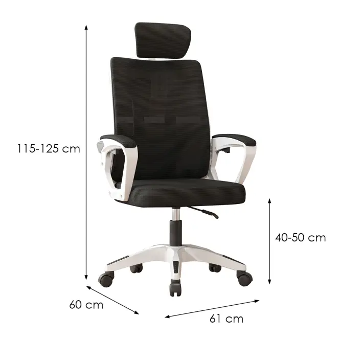 Forgószék  9914 Leander fekete