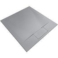 Négyzet alakú zuhanytálca Bazalt Grey 90x90x2,5 Rea K4105 