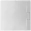 Négyzet alakú zuhanytálca Bazalt Grey 90x90x2,5 Rea K4105,2