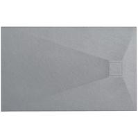 Téglalap alakú zuhanytálca Magnum Grey 80x100x2,5 Rea K4107