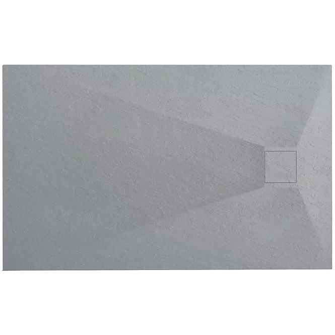 Téglalap alakú zuhanytálca Magnum Grey 80x100x2,5 Rea K4107