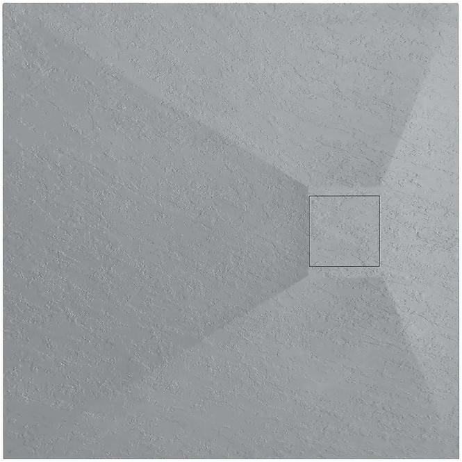 Négyzet alakú zuhanytálca Magnum Grey 90x90x2,5 Rea K4106